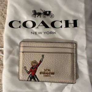Coach x Marvel Cardholder with Carol Danvers